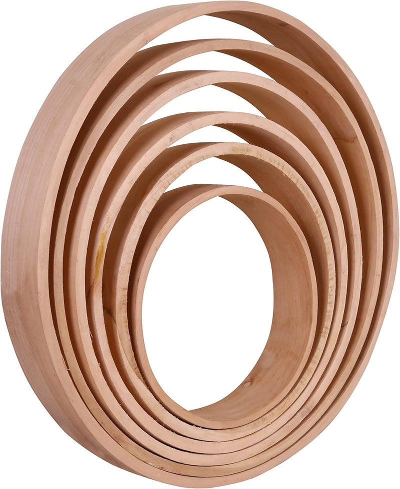 ARW Drum Hoop Shamanic Native Cedar Wood Frames Rings (12 Inches) - Image 2